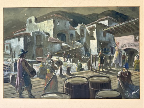 Antique painting spanish - antique,